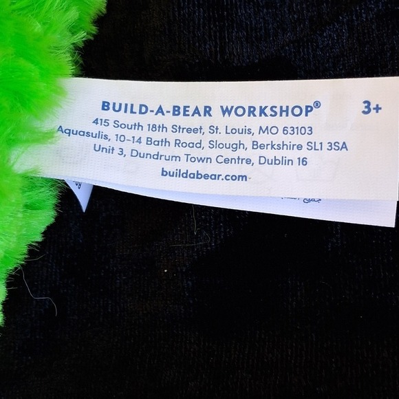 NWT Build A Bear Mini Beans Green Dino Mite T Rex 7" Plush Stuffed Animal - Picture 5 of 8